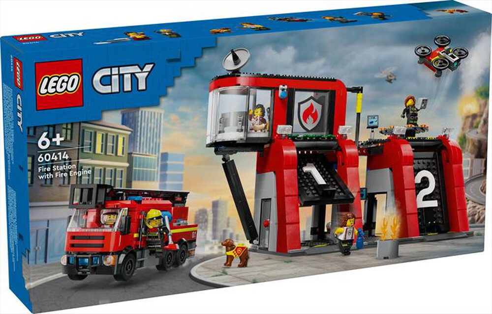 Immagine del prodotto LEGO - CITY Fire Caserma dei pompieri e autopompa 60414