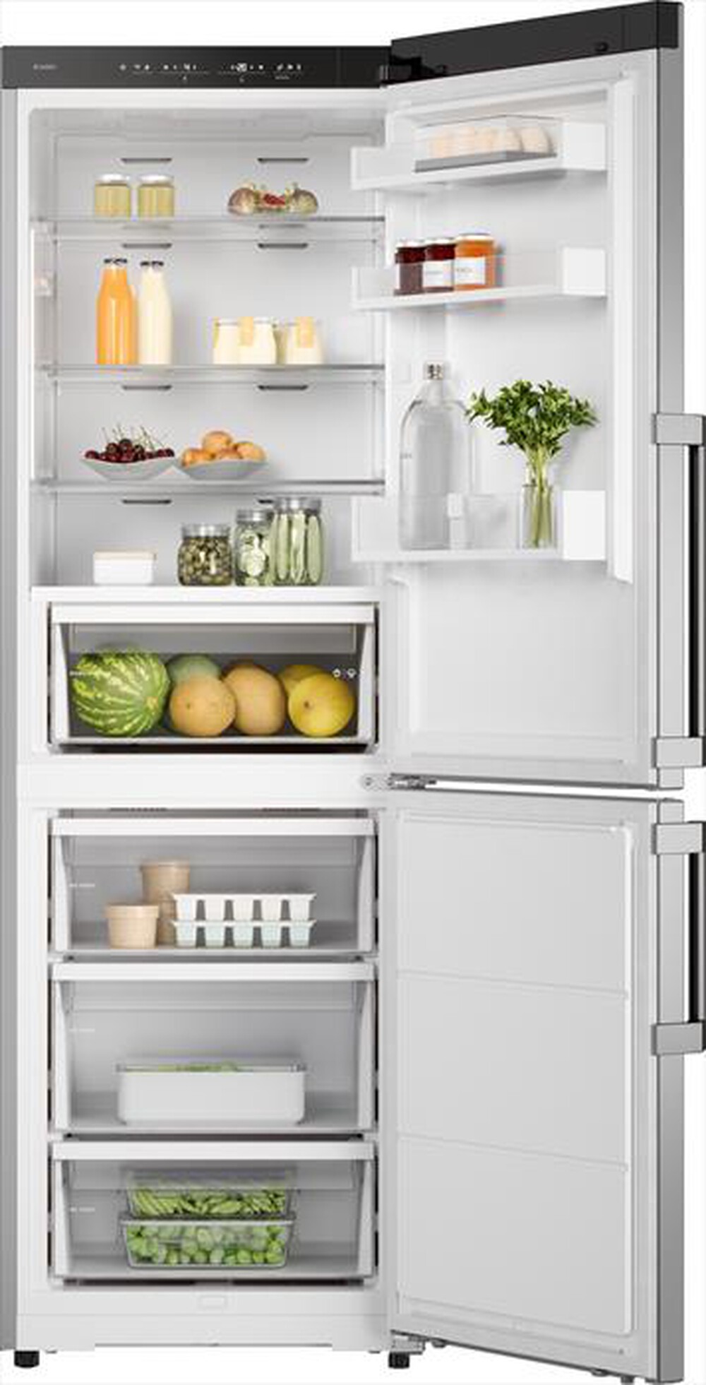 Immagine del prodotto ASKO - Frigorifero combinato RFC 286 KNBS1 Classe B 314lt-Acciaio