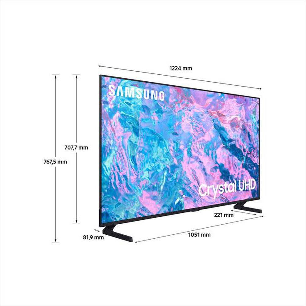 "SAMSUNG - Smart TV LED CRYSTAL UHD 4K 55\" UE55CU7090UXZT-BLACK"