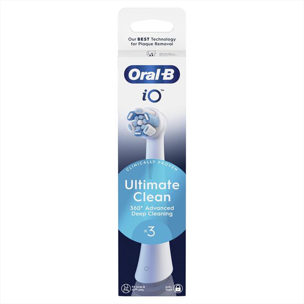 "ORAL-B - OB PW REFILL ULTIMATE CLEAN WHITE X3CT-BIANCO"