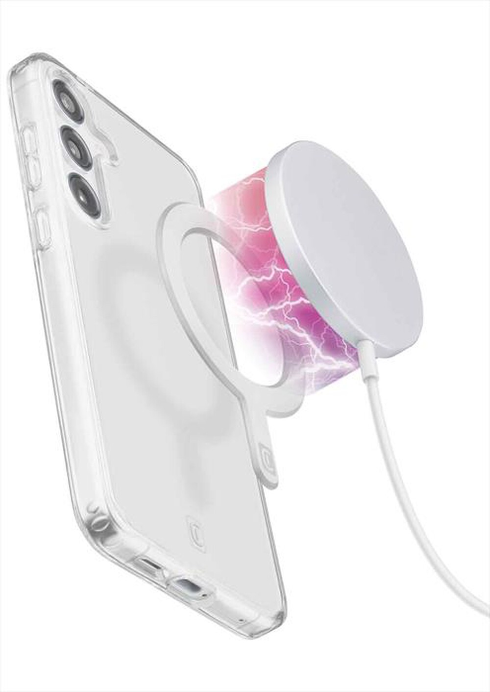 Immagine del prodotto CELLULARLINE - Anello magnetico adesivo MAGADAPTERW-Bianco