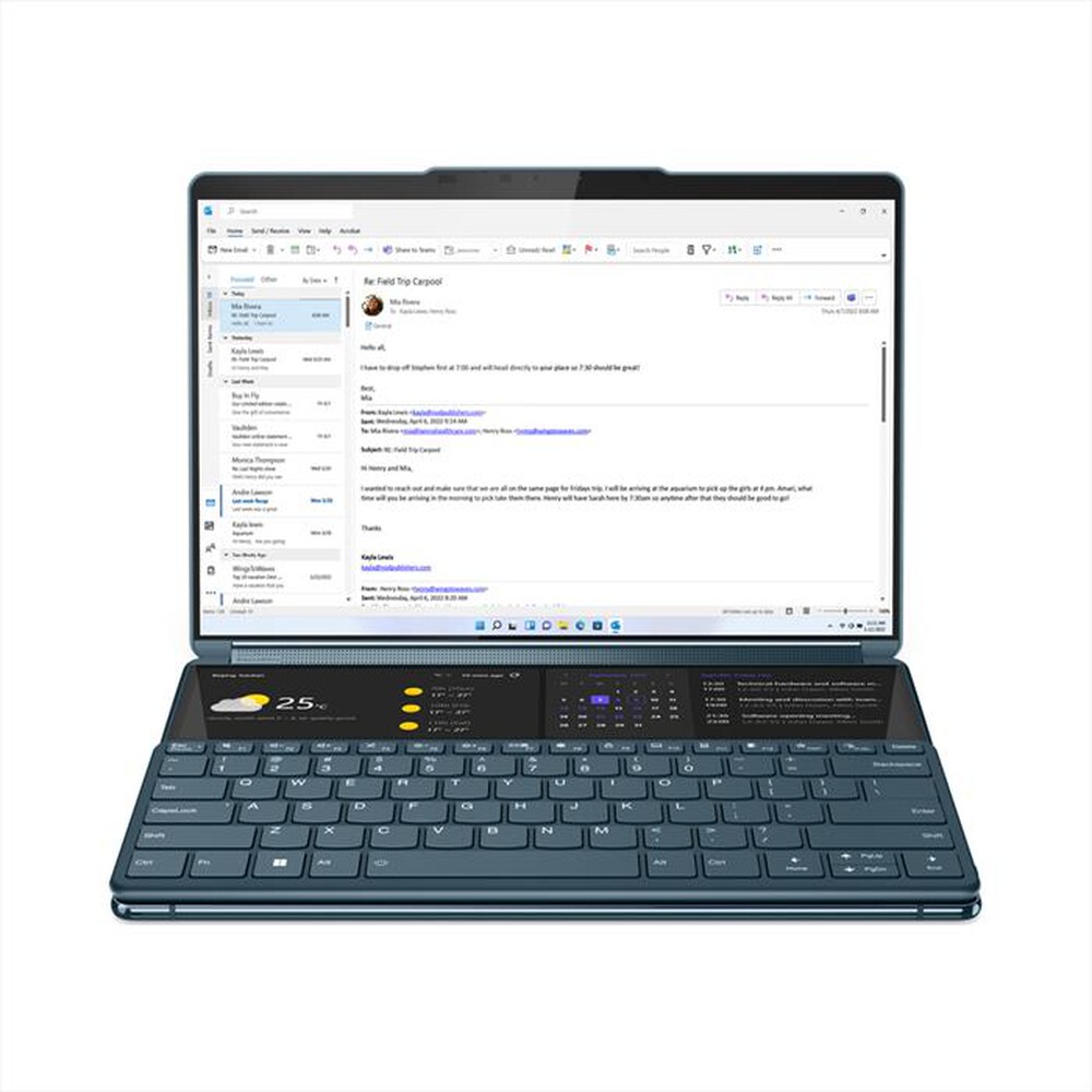 "LENOVO - Notebook YGBOOK9 13IMU9-TIDAL_TEAL"