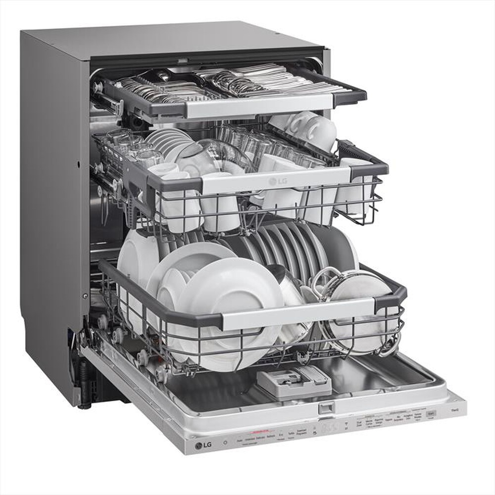 Immagine del prodotto LG - Lavastoviglie QUADWASH DB475TXS Classe A 14coperti-Acciaio