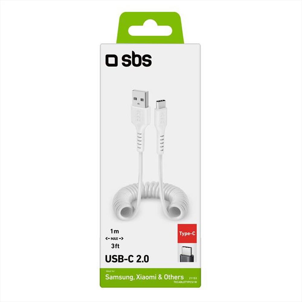 "SBS - TECABLETYPCS1W-Bianco"
