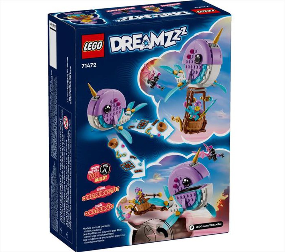Immagine del prodotto LEGO - DREAMZZZ La Mongolfiera-narvalo di Izzie - 71472