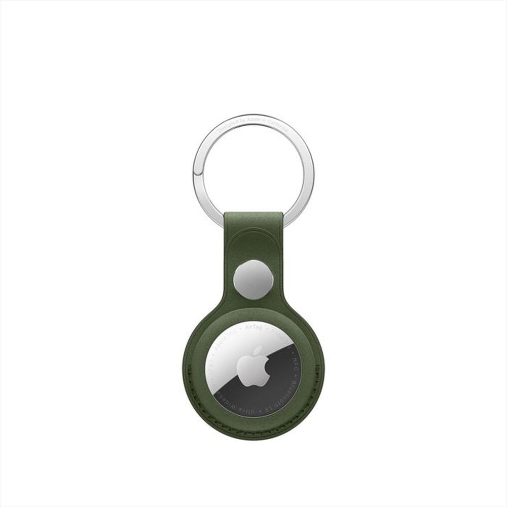 Immagine del prodotto APPLE - Portachiavi AirTag in tessuto FineWoven-Muschio