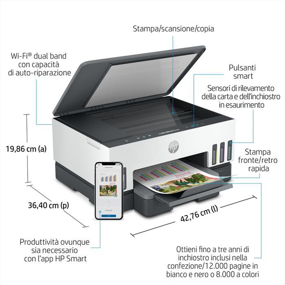 Immagine del prodotto HP - SMART TANK 7005-Light Basalt