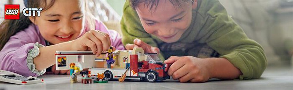 Immagine del prodotto LEGO - CITY Camper van delle vacanze d&rsquo;avventura 60454