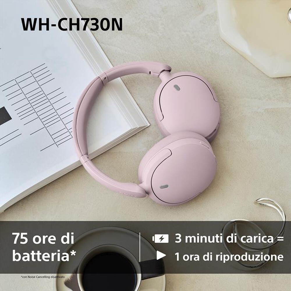 Immagine del prodotto SONY - Cuffie Bluetooth Over-ear WH-CH730N-Beige