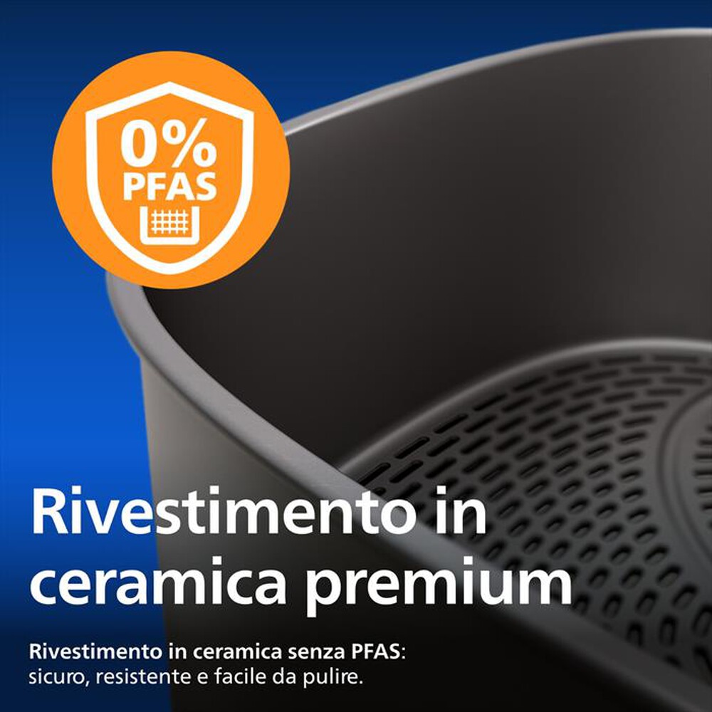 Immagine del prodotto PHILIPS - Friggitrice ad aria AIRFRYER Serie 5000 NA565/02-Inox