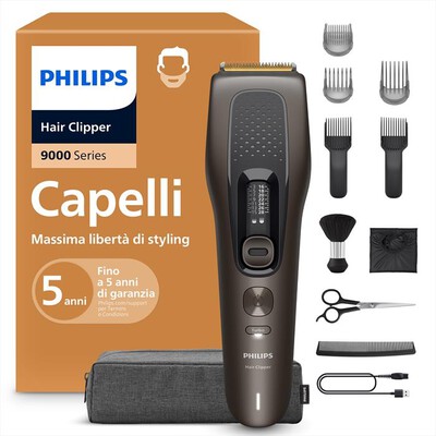 PHILIPS - REGOLACAPELLI HC9722/15-Marrone