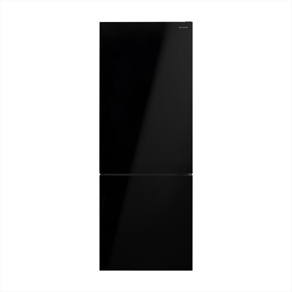 "SHARP - Frigorifero combinato SJ-BA34IMBGE Classe E 481 lt-Vetro Nero"