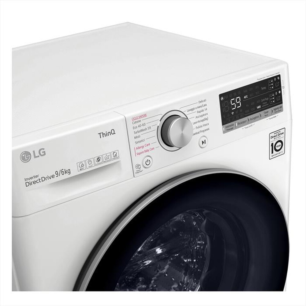 Immagine del prodotto LG - Lavasciuga F4DV509H1EA 9/6 Kg Classe B