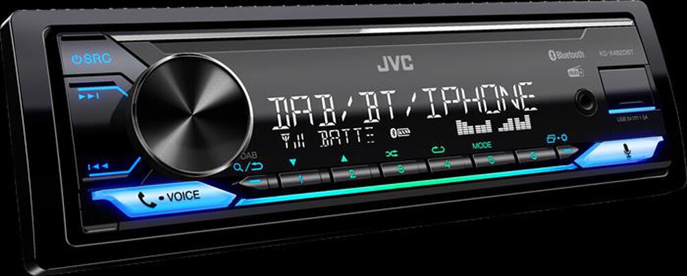 "JVC - Car Stereo KD-X482DBT-nero"
