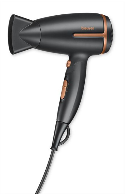 BEURER - Asciugacapelli HC 25 LIMITED EDITION 2024-Nero e bronzo