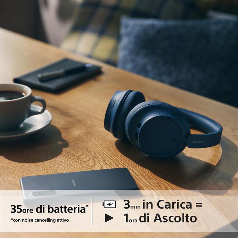 "SONY - Cuffie a padiglione chiuso WHCH720NL.CE7-Blu"