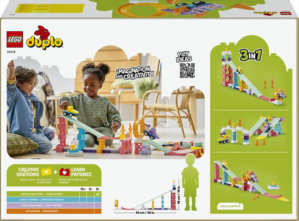 Immagine del prodotto LEGO - DUPLO Rampe creative 3 in 1 con veicoli - 10478