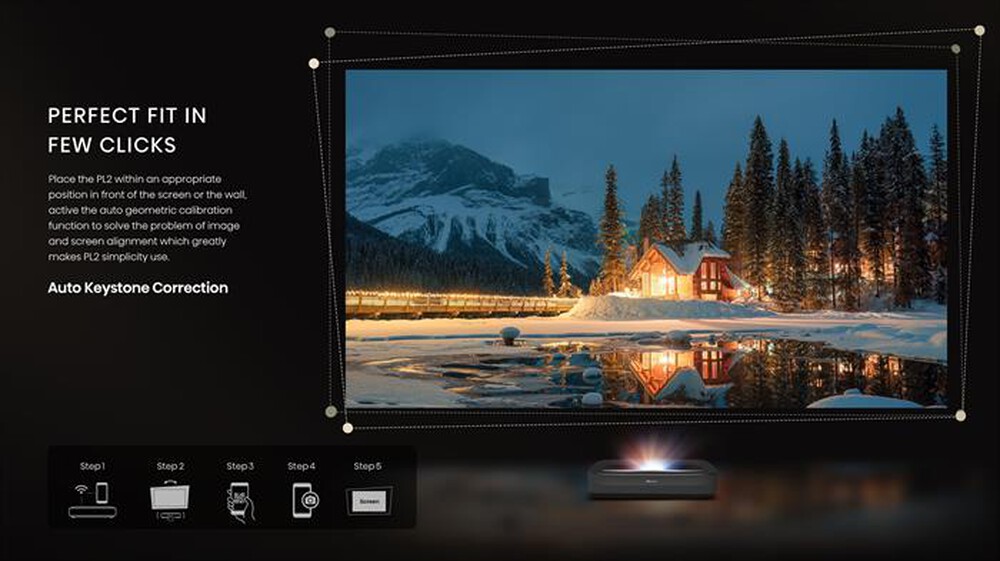 Immagine del prodotto HISENSE - Videoproiettore PL2-Metallo - Grigio Carbone