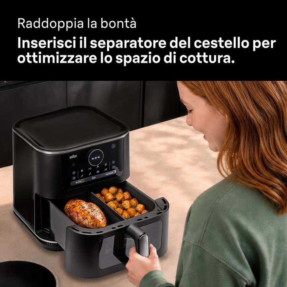 Immagine del prodotto BRAUN - Friggitrice ad aria HF7076BK-BLACK