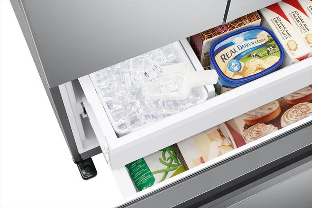 "SAMSUNG - Frigorifero 3 e più porte RF50A5202S9/ES Classe F-metal inox"