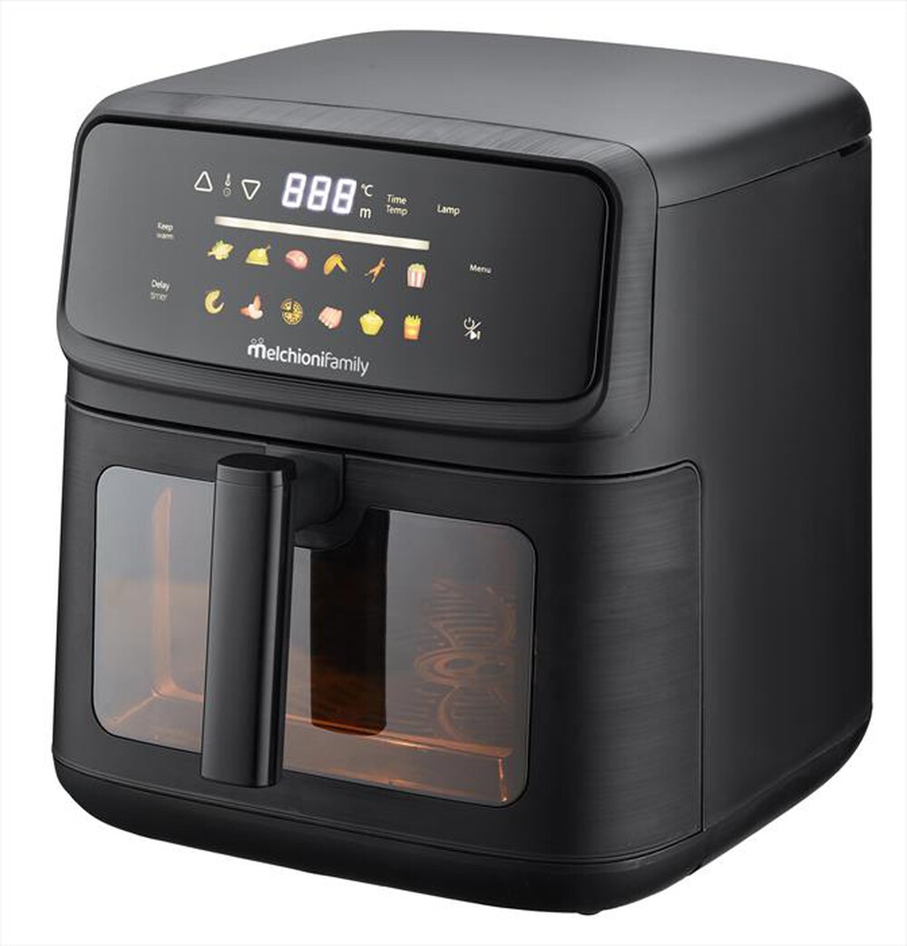 Immagine del prodotto MELCHIONI FAMILY - Friggitrice ad Aria 10L MARTINA-Nero / Plastica