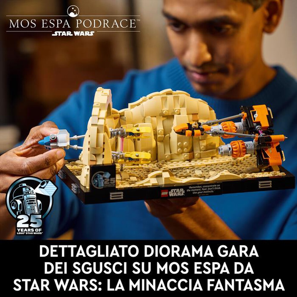 Immagine del prodotto LEGO - STAR WARS Diorama Gara sgusci su Mos Espa 75380