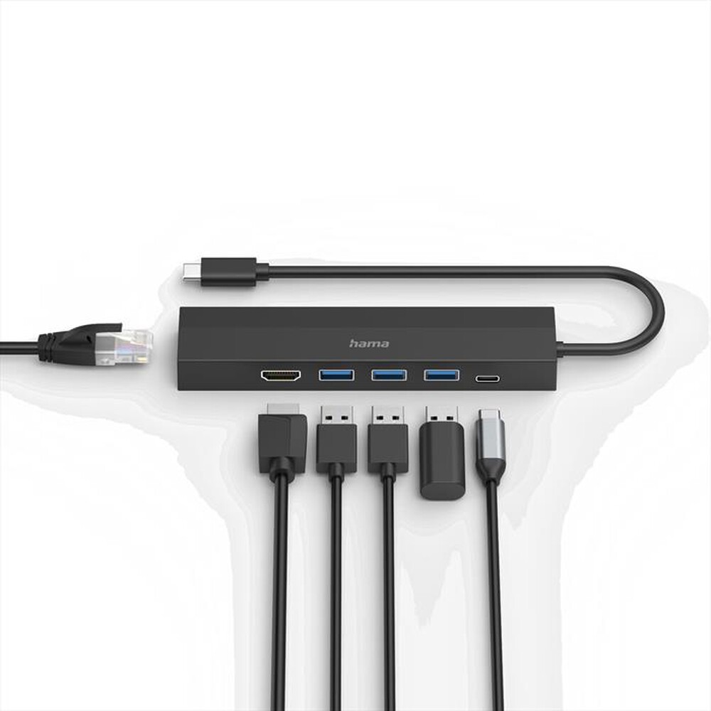 "HAMA - USB TYPE C/3-NERO"