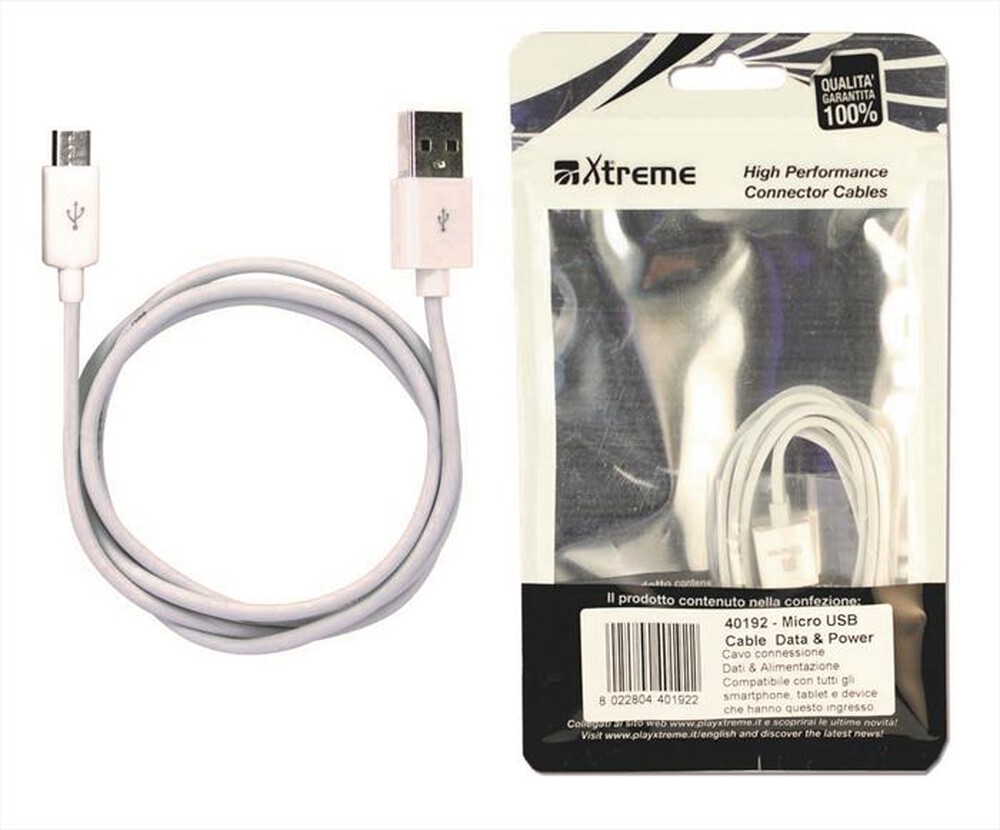 Immagine del prodotto XTREME - 40192 - Cavo USB 2.0 to MicroUSB