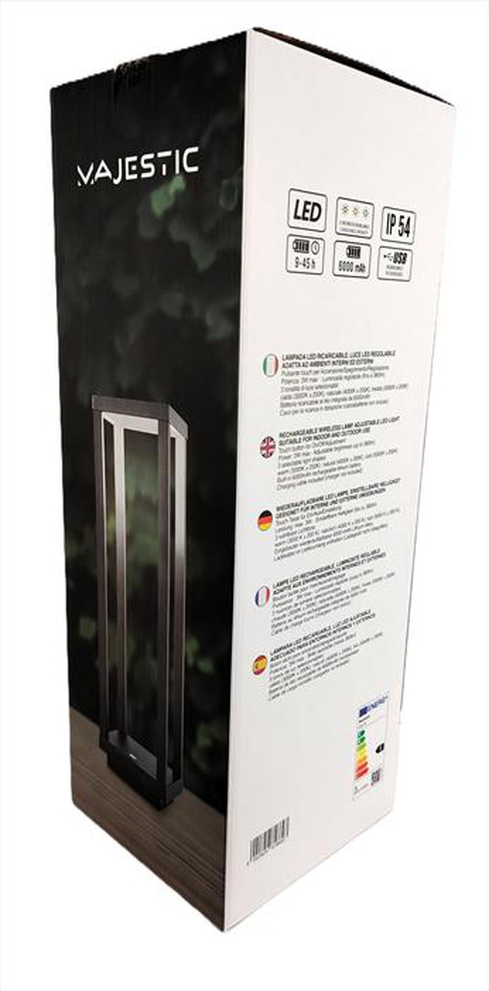 Immagine del prodotto MAJESTIC - Lampada portatile LEA M GY-Grigio scuro