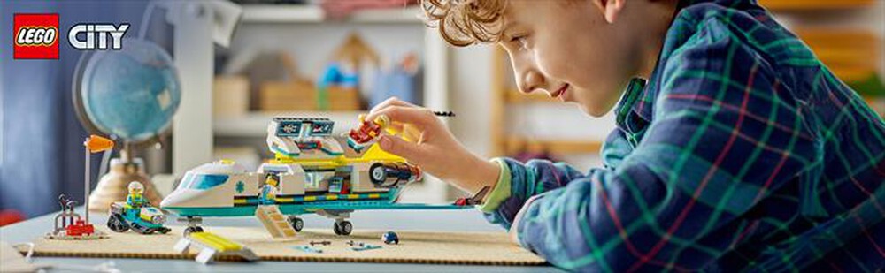 "LEGO - AEREO AMBULANZA DI EMERGENZA-,"