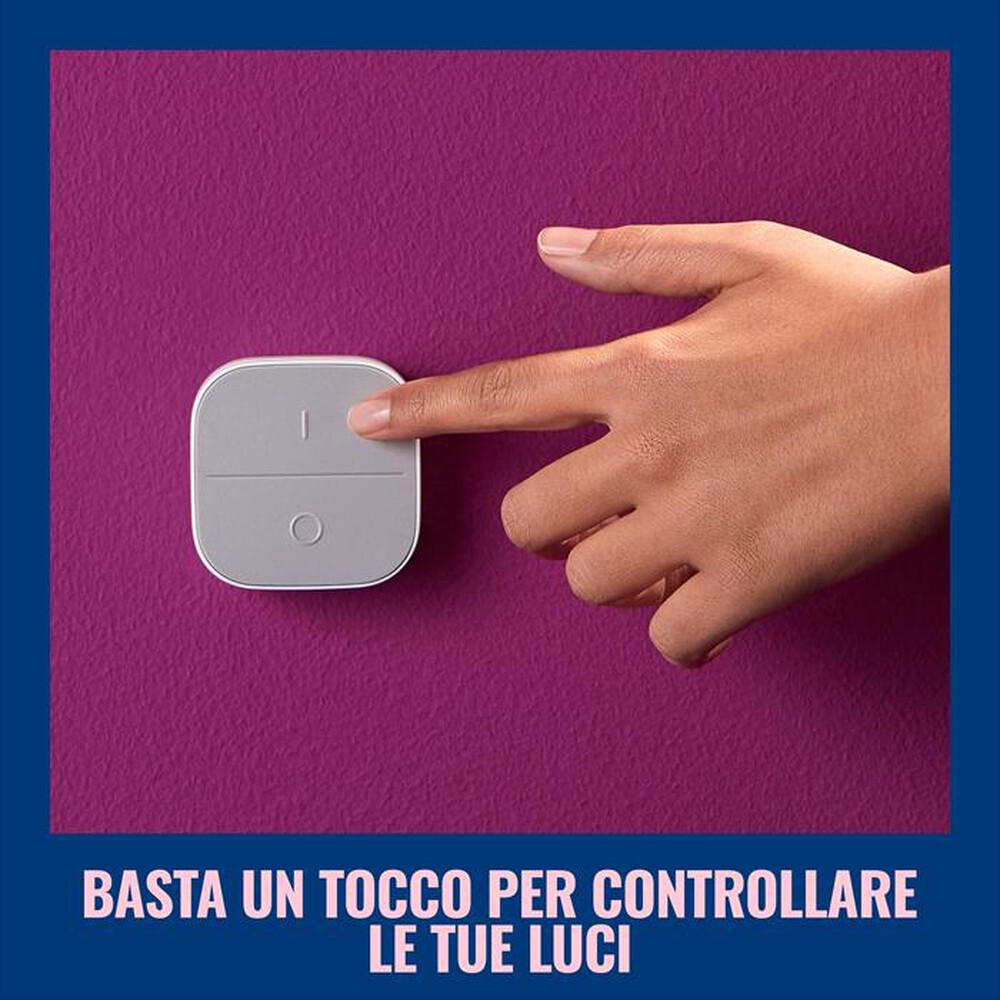 "WIZ - SMART BUTTON TELECOMANDO PORTATILE-Bianco"