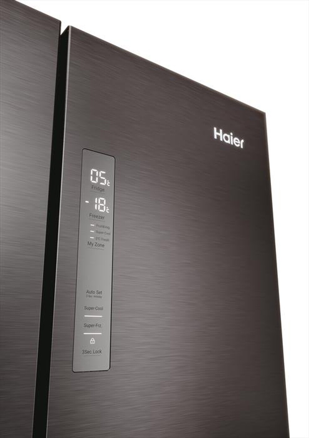 Immagine del prodotto HAIER - Frigorifero combinato HFR3718DNMD Classe D 402lt-Antracite