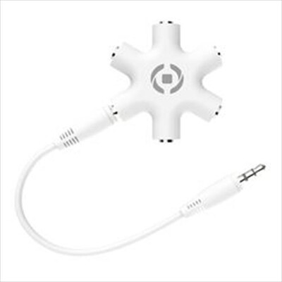 CELLY - MIX5LINEIN35WH - MIX 5 INPUT JACK 3.5MM-Bianco