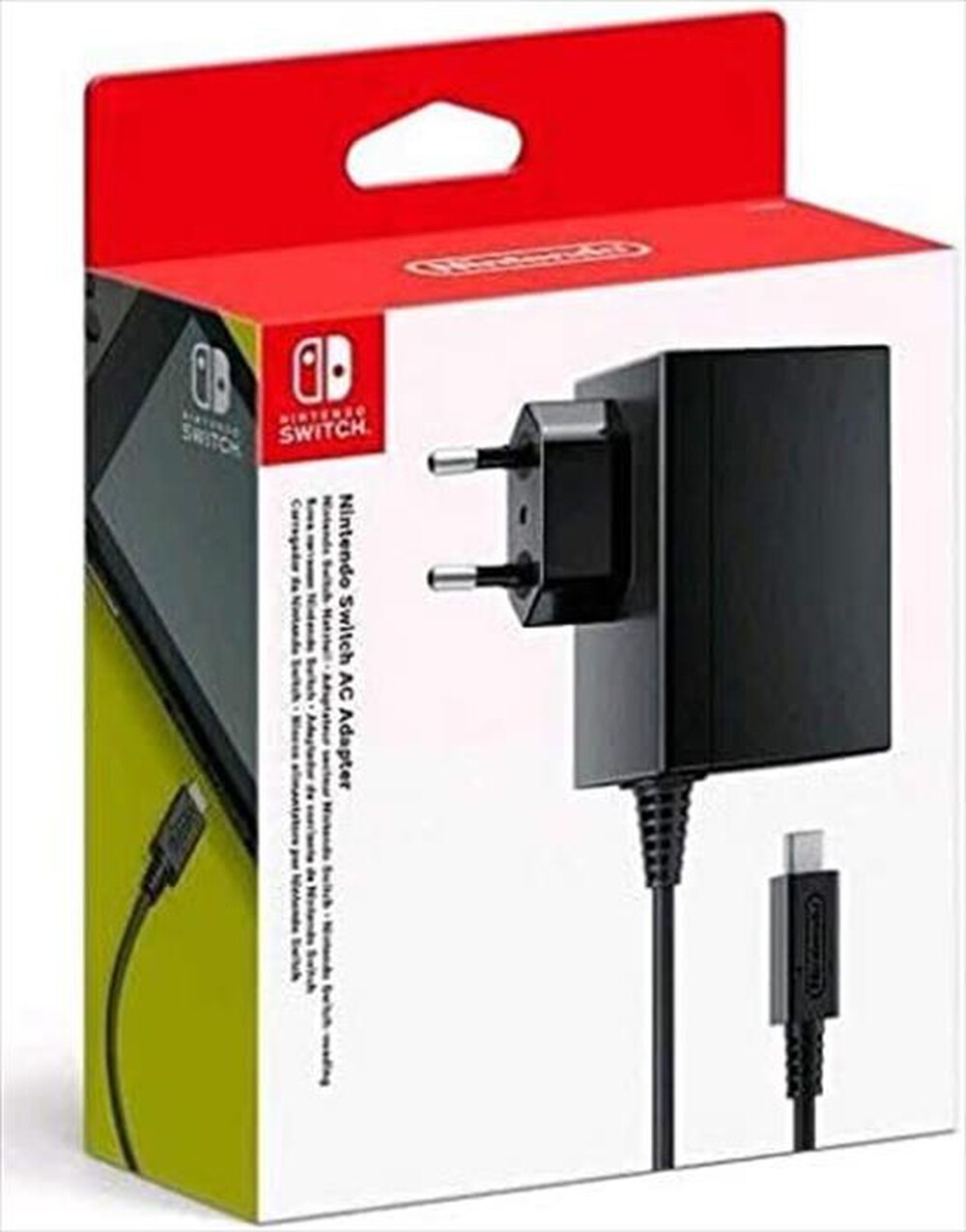 "NINTENDO - Blocco Alimentatore per Nintendo Switch-Nero"