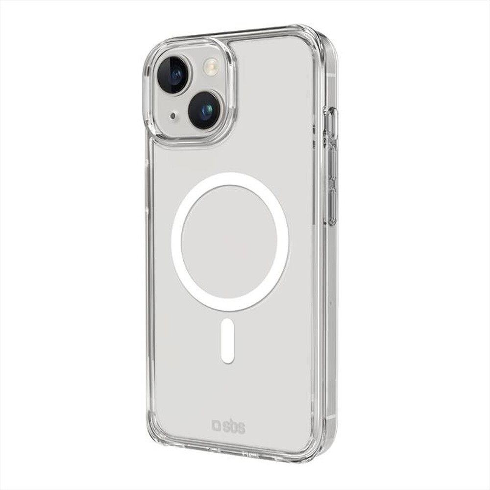 "SBS - Cover Lite Mag TELIGMAGIP1561T per iPhone 15-Trasparente"