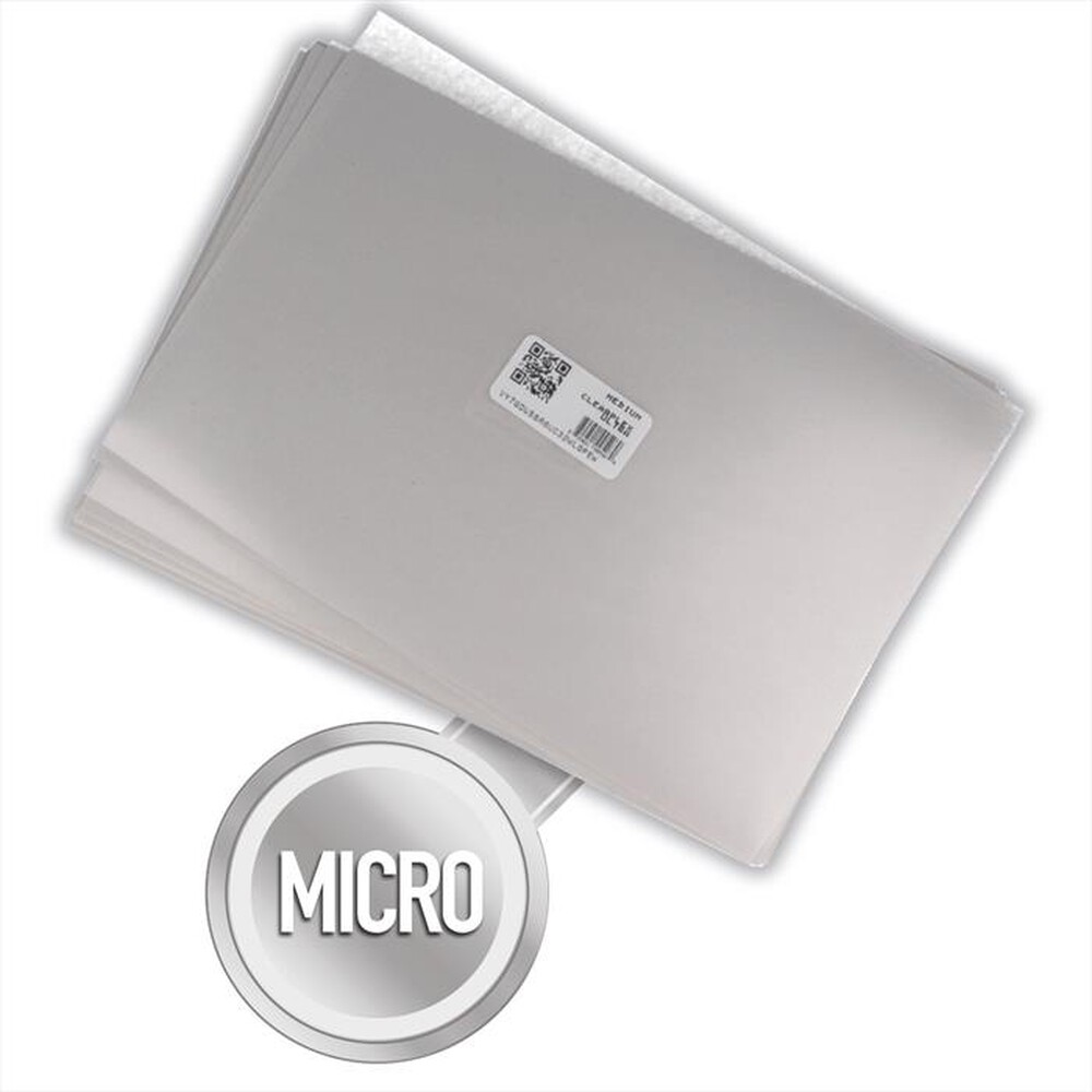 "CLEAR PLEX - PELLICOLA ULTRA2 TRASPARENTE - FORMATO MICRO-Trasparente"