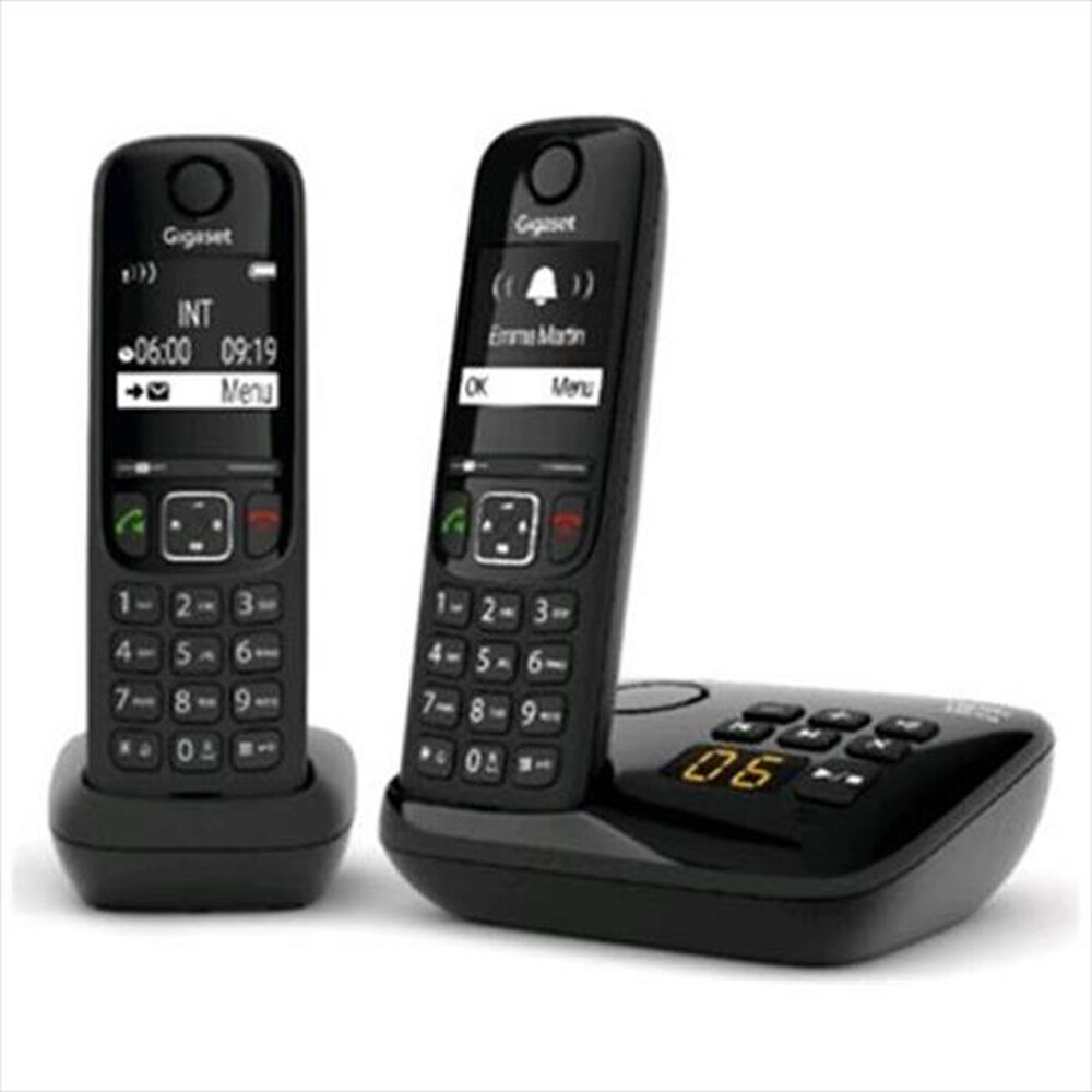 "GIGASET - AS690A ITA DUO-Nero"