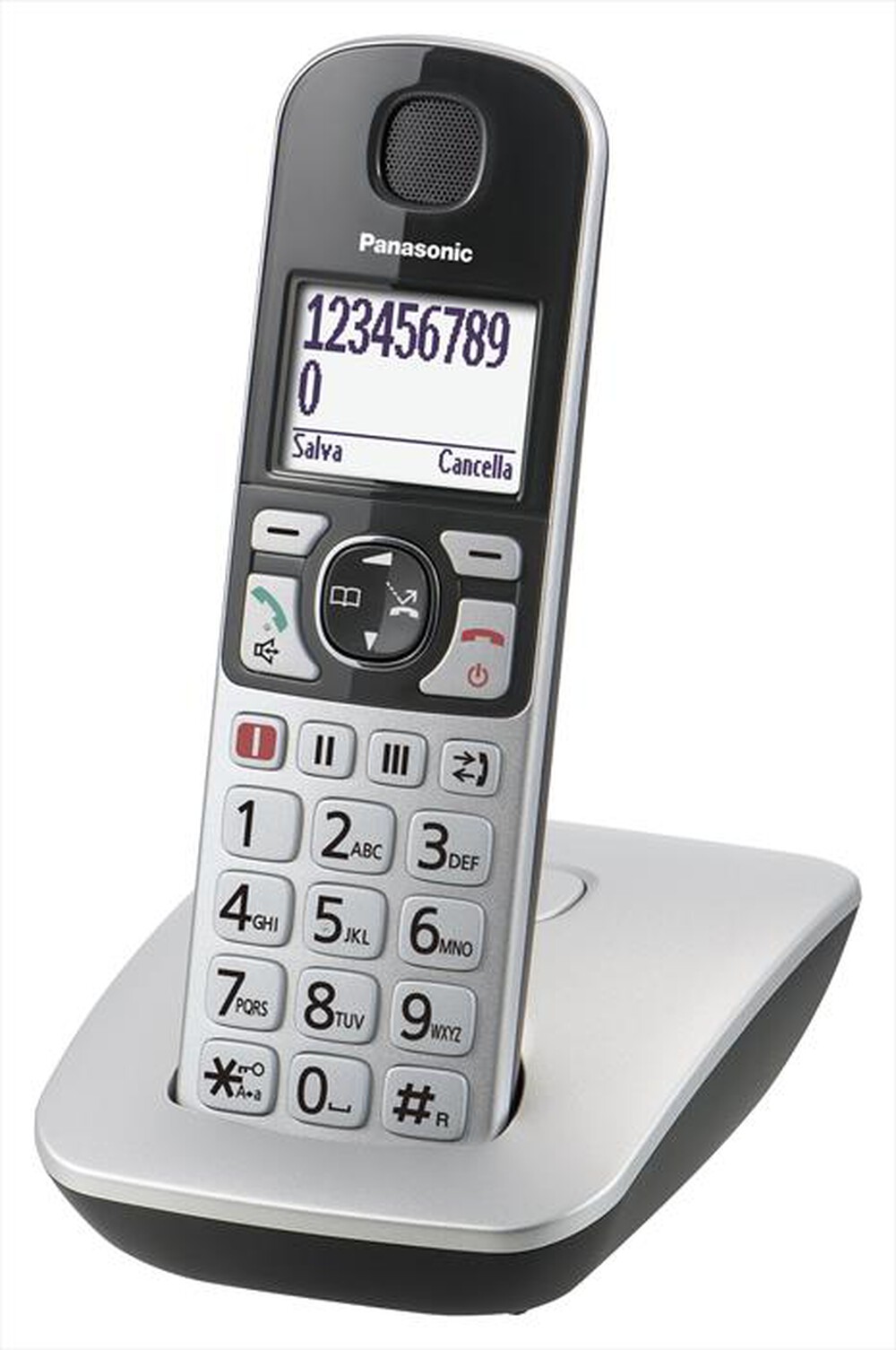 "PANASONIC - KX-TGE510JTS-SILVER"