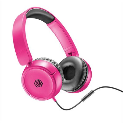 CELLULARLINE - Cuffie a padiglione chiuso MUSICSOUNDFULLCP-Rosa