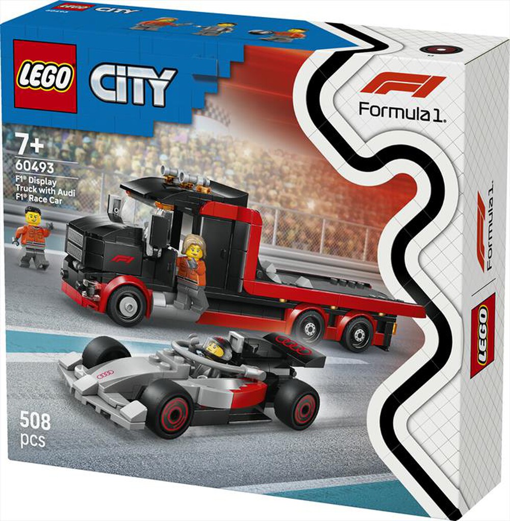 Immagine del prodotto LEGO - CITY Display Truck F1 con auto Audi F1 - 60493