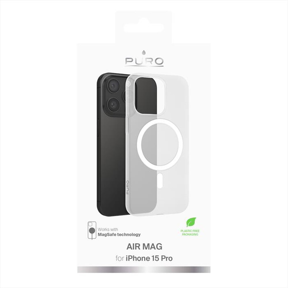 Immagine del prodotto PURO - Custodia PUIPC15P6103MAGTR per iPhone 15 Pro-Trasparente