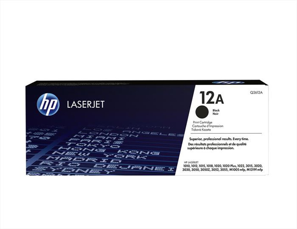 "HP - UltraPrecise - Cartuccia toner - 2000 pagine Q2612-Nero"