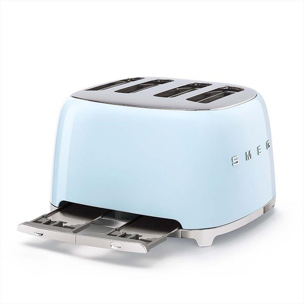 "SMEG - Tostapane 50's Style 4x4 fette – TSF03PBEU-azzurro"