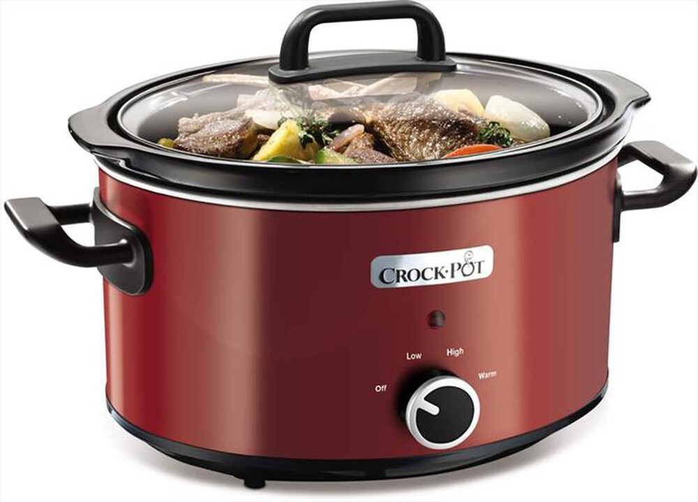 "Crock Pot - SlowCooker 3,5 LT-Red"