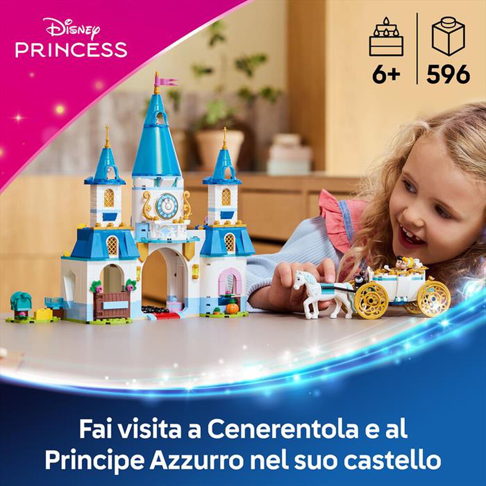 Immagine del prodotto LEGO - DISNEY Castello e carrozza di Cenerentola 43275