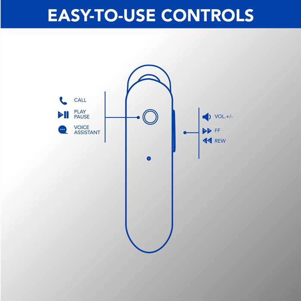 Immagine del prodotto CELLULARLINE - Auricolare bluetooth BTSCOREK-Nero