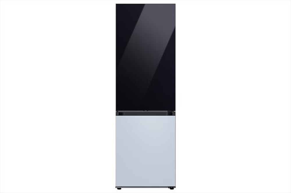 "SAMSUNG - Frigorifero combinato F-RB34D152248 BESPOKE-Clean black-Satin Sky blue"