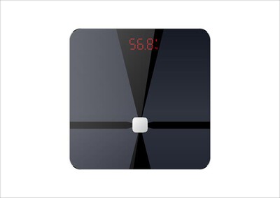 LENOVO - BILANCIA SMART HS10 CON DISPLAY LED-NERO