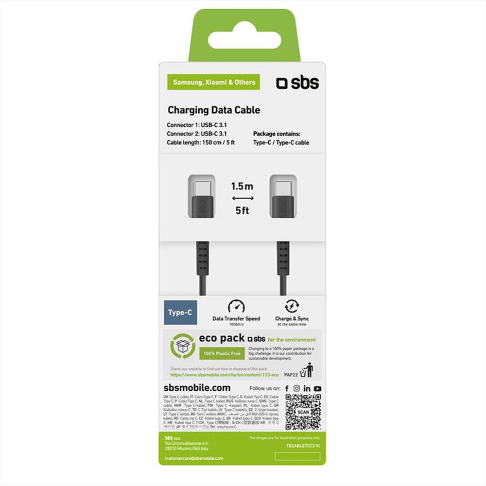 Immagine del prodotto SBS - TECABLETCC31K-NERO