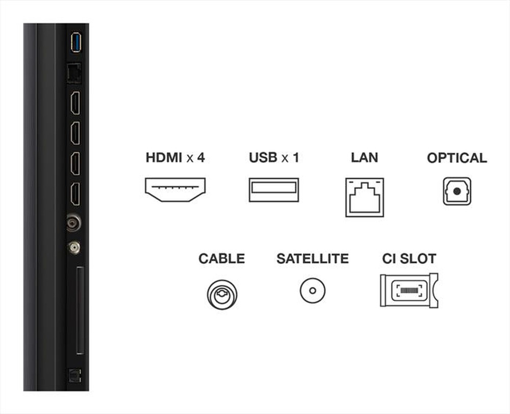 Immagine del prodotto TCL - Smart TV MINI LED UHD 4K 75" 75C79K-Metallic